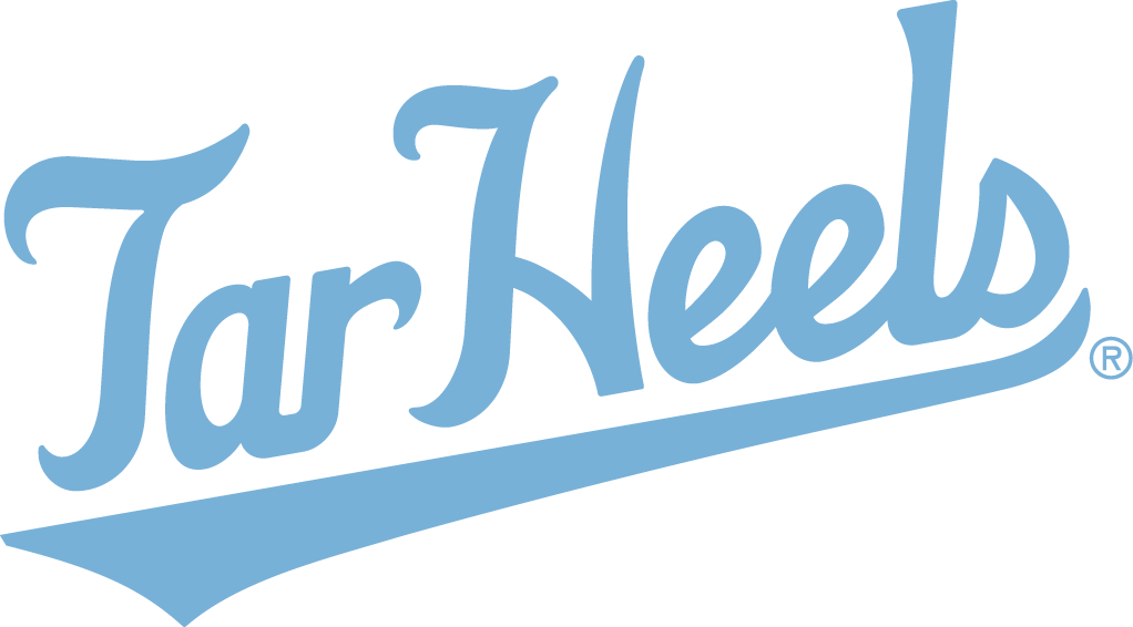 North Carolina Tar Heels 2015-Pres Wordmark Logo v5 iron on transfers for fabric